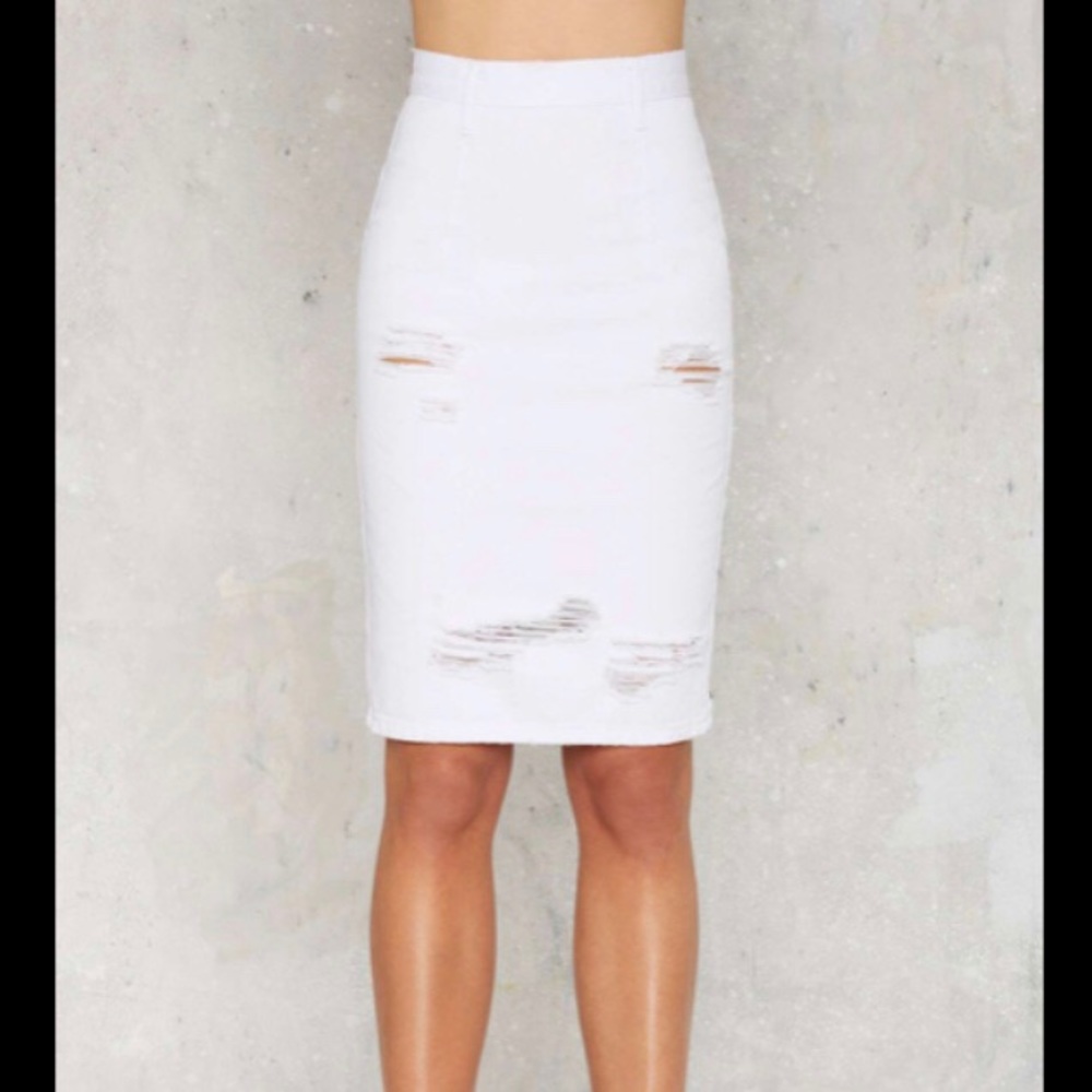 One Teaspoon Free Love Jean Skirt